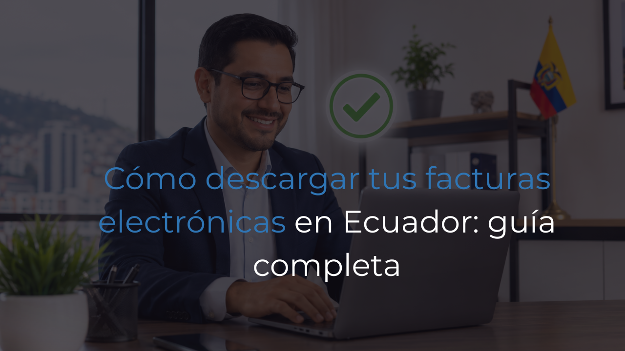 descargar facturas electrónicas