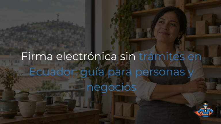 firma electrónica sin trámites